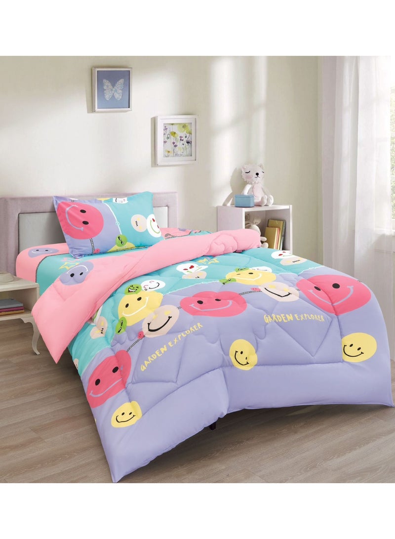 Ming Li Kids Bedspread Set 3 Pieces – Soft Fabric with Medium Filling for Positive Energy and Peaceful Sleep - Image 1
